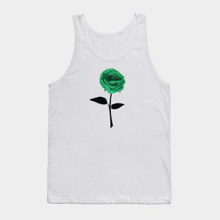 Green Rose / Light Clothes Tank Top